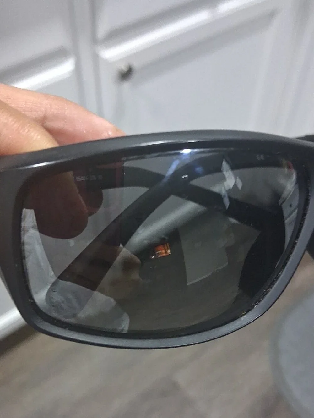 Nike Matte Black Sport Sunglasses with Neon Yellow Swoosh